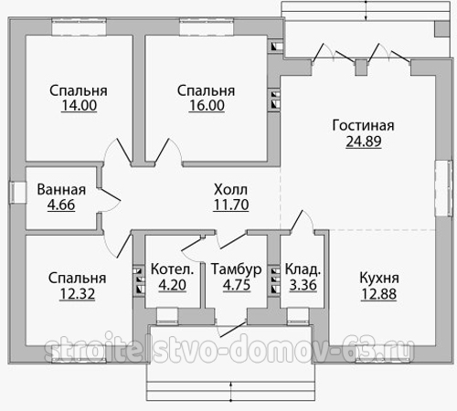 План дома.